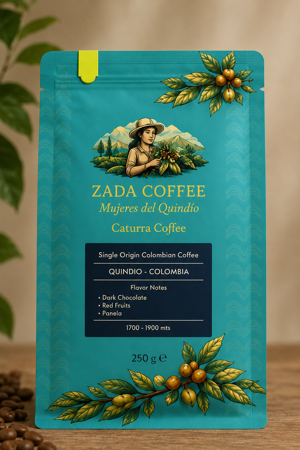 Caturra Coffee — Front